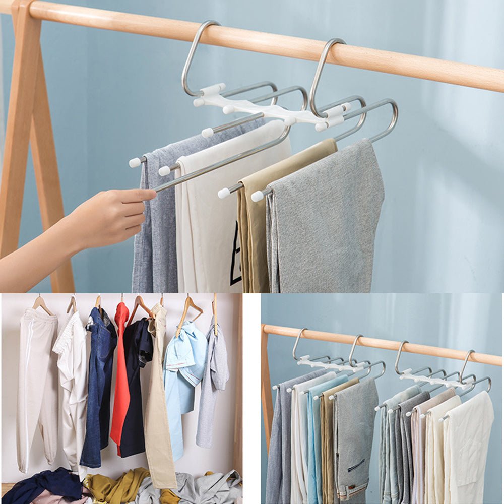 TidyHutt vertical storage magic hanger for small apartments.