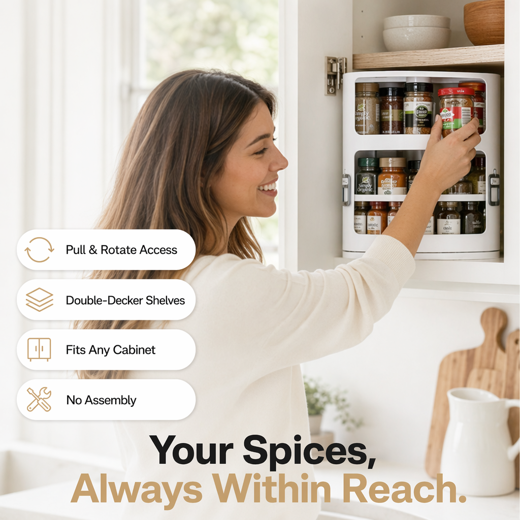 Rotating Spice Rack