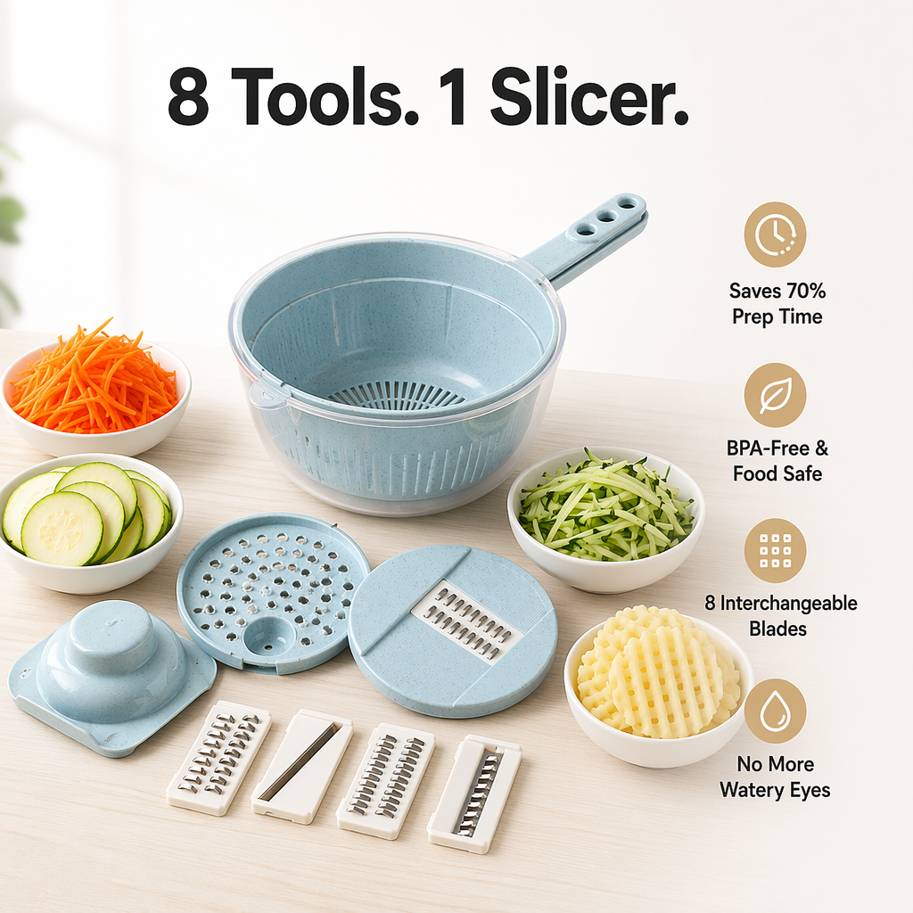 8 in 1 Vegetable Slicer