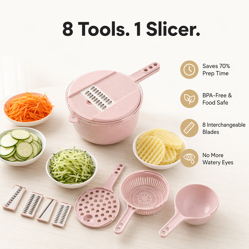 8 in 1 Vegetable Slicer