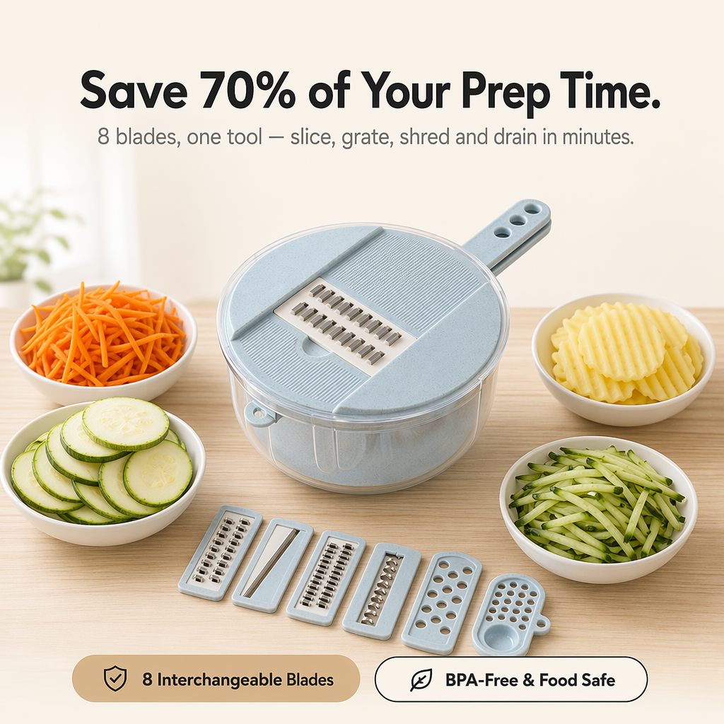 8 in 1 Vegetable Slicer