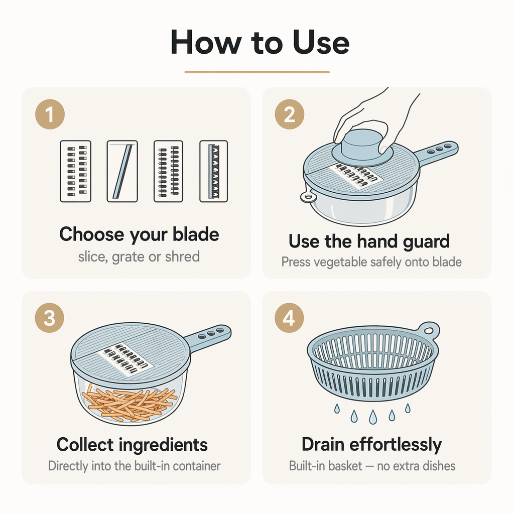8 in 1 Vegetable Slicer