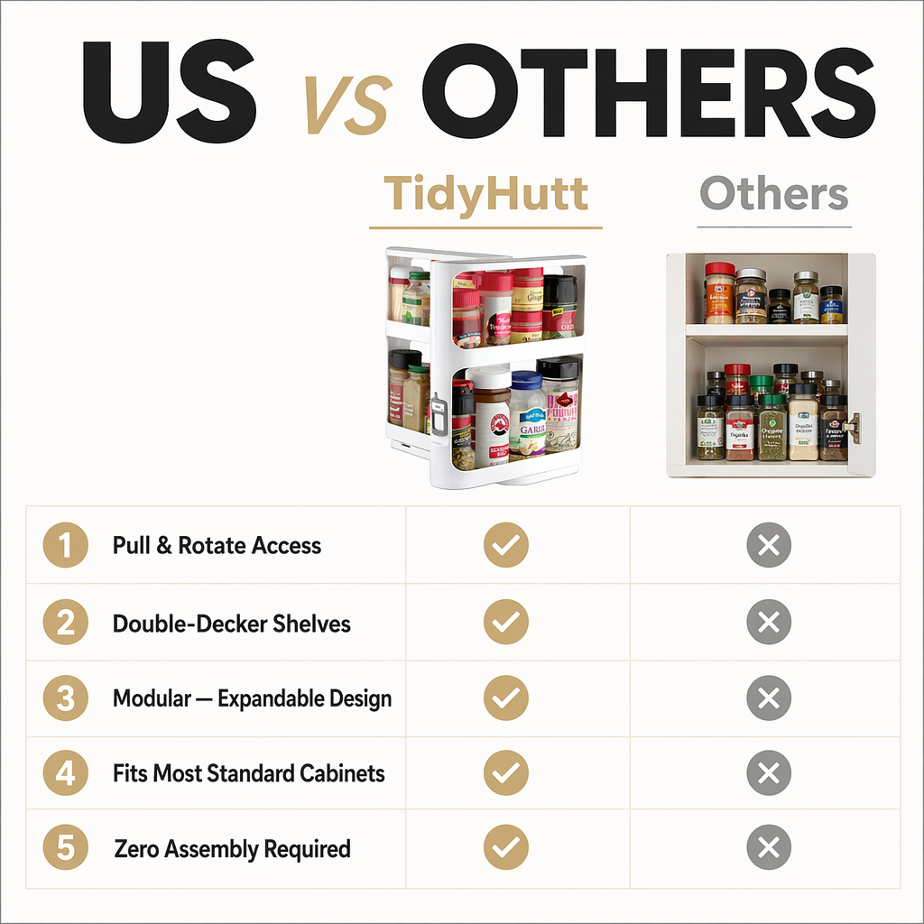 Rotating Spice Rack