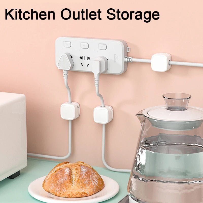 Magnetic Cable Clip: Adjustable Under - Desk Cable Organizer and Holder - TidyHutt2 ve Düzen Çözümü